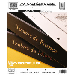Jeux FS France timbres autoadhésifs 2026 premier semestre.