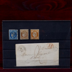 Vrac de timbres France et Monde neufs et oblitérés en un carton.