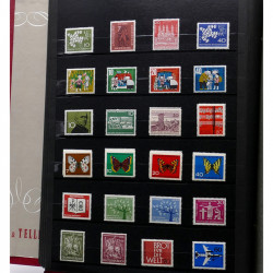 Vrac de timbres France et Monde neufs et oblitérés en un carton.