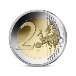 2 euros commémorative Italie 2026 - Pinocchio polissage inversé en coffret BE.