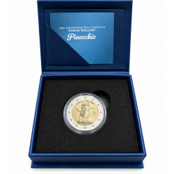 2 euros commémorative Italie 2026 - Pinocchio polissage inversé en coffret BE.