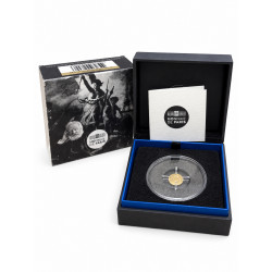 5 euros Or 2017 – Europa époque romantique et moderne en coffret BE.