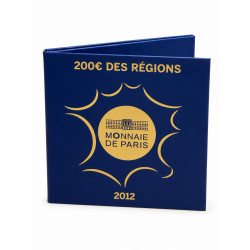 200 euros Or des régions 2012 en coffret BU.