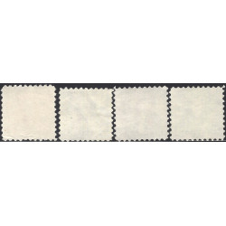 Canada Caisse Populaire Desjardins - Série de 4 timbres d’épargne.