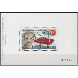 Timbre poste aérienne N°97b André Japy neuf**.