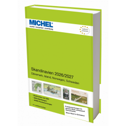Catalogue de cotation Michel timbres de Scandinavie 2025-2026.