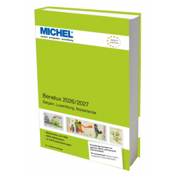 Catalogue de cotation Michel timbres de Benelux 2026-2027.