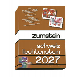 Catalogue Zumstein timbres de Suisse et Liechtenstein 2027.