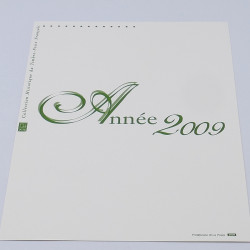 Collection de documents philatéliques Premier Jour France 2009-2010 en un album.