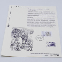Collection de documents philatéliques Premier Jour France 2017 en un album.