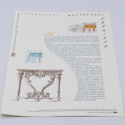 Collection de documents philatéliques Premier Jour France 2017 en un album.