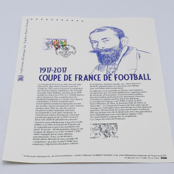 Collection de documents philatéliques Premier Jour France 2017 en un album.