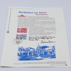 Collection de documents philatéliques Premier Jour France 2017 en un album.