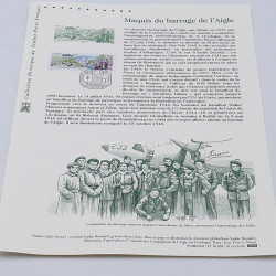 Collection de documents philatéliques Premier Jour France 2016 en un album.