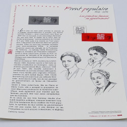 Collection de documents philatéliques Premier Jour France 2016 en un album.