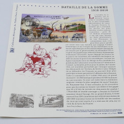 Collection de documents philatéliques Premier Jour France 2016 en un album.