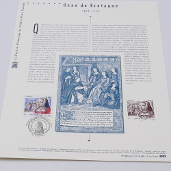 Collection de documents philatéliques Premier Jour France 2014-2015 en un album.