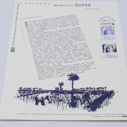 Collection de documents philatéliques Premier Jour France 2014-2015 en un album.