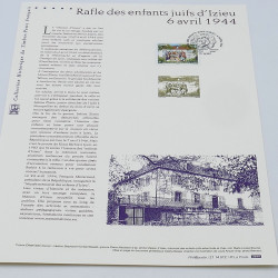 Collection de documents philatéliques Premier Jour France 2014-2015 en un album.