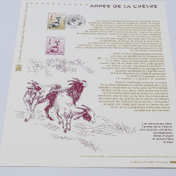 Collection de documents philatéliques Premier Jour France 2014-2015 en un album.