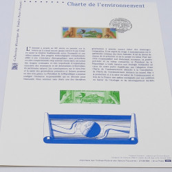 Collection de documents philatéliques Premier Jour France 2005 en un album.