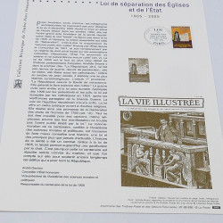 Collection de documents philatéliques Premier Jour France 2005 en un album.