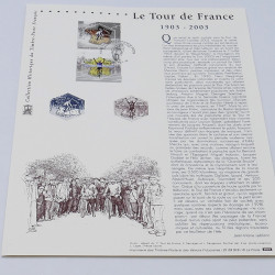 Collection de documents philatéliques Premier Jour France 2003 en un album.