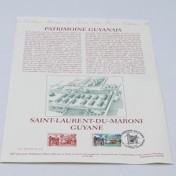 Collection de documents philatéliques Premier Jour France 1997 en un album.
