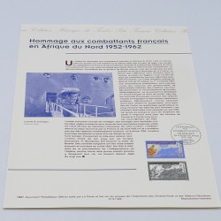 Collection de documents philatéliques Premier Jour France 1997 en un album.