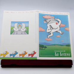 Collection de documents philatéliques Premier Jour France 1997 en un album.