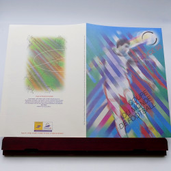 Collection de documents philatéliques Premier Jour France 1997 en un album.