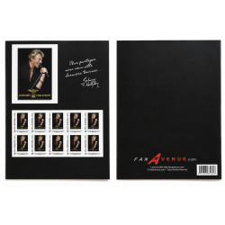 Collector 10 timbres Johnny Halliday - Tour 66 - N°COL 29.