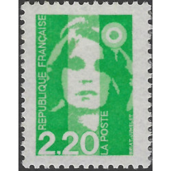 Marianne du Bicentenaire timbre N°2790b sans bande phosphorescente neuf**.