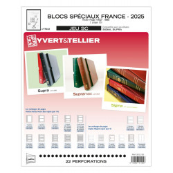 Jeux SC France bloc spéciaux de timbres 2025-2.