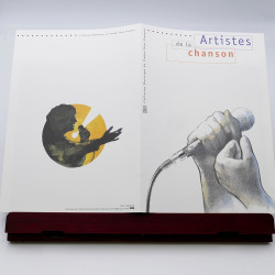 Collection de documents philatéliques Premier Jour France 2001-2002 en un album.