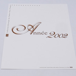 Collection de documents philatéliques Premier Jour France 2001-2002 en un album.
