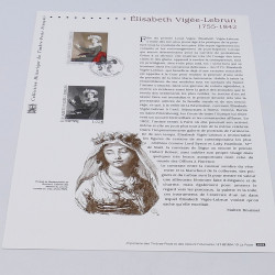 Collection de documents philatéliques Premier Jour France 2001-2002 en un album.