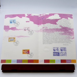 Collection de documents philatéliques Premier Jour France 1999-2000 en un album.