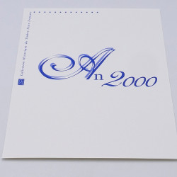 Collection de documents philatéliques Premier Jour France 1999-2000 en un album.