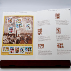 Collection de documents philatéliques Premier Jour France 1999-2000 en un album.