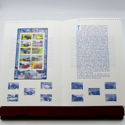 Collection de documents philatéliques Premier Jour France 1999-2000 en un album.