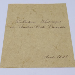 Collection de documents philatéliques Premier Jour France 1998 en un album.