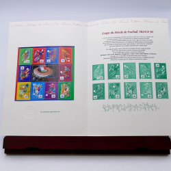 Collection de documents philatéliques Premier Jour France 1998 en un album.