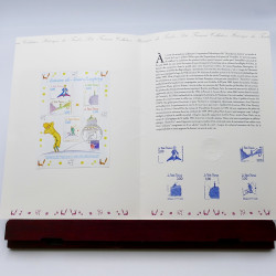 Collection de documents philatéliques Premier Jour France 1998 en un album.