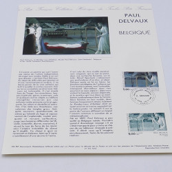 Collection de documents philatéliques Premier Jour France 1992-1993 en un album.