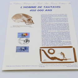 Collection de documents philatéliques Premier Jour France 1992-1993 en un album.