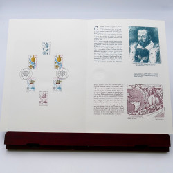 Collection de documents philatéliques Premier Jour France 1992-1993 en un album.