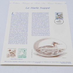 Collection de documents philatéliques Premier Jour France 1992-1993 en un album.