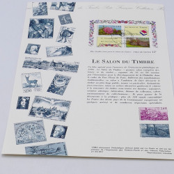 Collection de documents philatéliques Premier Jour France 1992-1993 en un album.