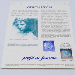 Collection de documents philatéliques Premier Jour France 1990-1991 en un album.